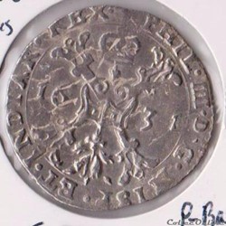 1/4 de Patagon 1631, Philippe IV, Anvers ou Bruxelles PBE6