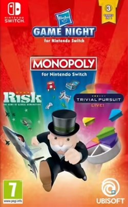 2018 - Trivial Pursuit Hasbro Game Night pour Nintendo Switch - jeu vidéo