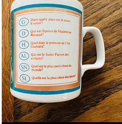 Mug Trivial Pursuit -