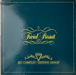1989- Trivial pursuit genus 2ème Édition revue et actualisée (complet)