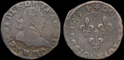 CGKL 50 - Henri III - Double tournois 1579 H La Rochelle