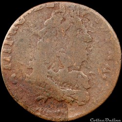Louis XIV - Liard (faux) - Bayonne