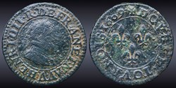 CGKL 222 - Henri IV - Double tournois 1609 A Paris