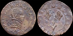 CGKL 88 - Henri III - Double tournois non daté A Paris