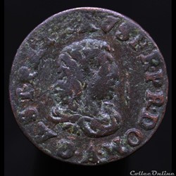 CGKL 756 - Dombes - Gaston d'Orléans (1627-1650) - Denier tournois 1649