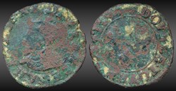 CGKL 150 - Charles X - Double tournois 1590 S Troyes