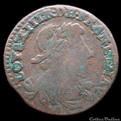 CGKL 398 E - Louis XIII - Double tournois 1630 A Paris