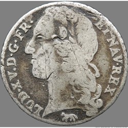 Louis XV - Dixième d'écu au bandeau - 1746 A Paris