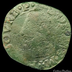 CGKL 720 - Dombes - François II de Bourbon-Montpensier (1582-1592) - Double tournois 1588