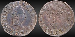 CGKL 36 - Henri III - Double tournois non daté Y Bourges
