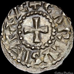 Charles II le Chauve (843-877) - Obole - Bourges