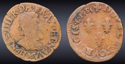 CGKL 238 - Henri IV - Double tournois 1595 M Toulouse
