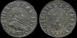 CGKL 84 - Henri III - Double tournois 1584 A Paris