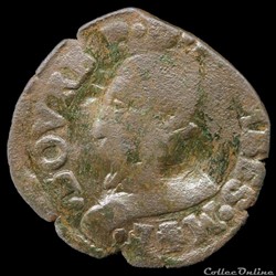 CGKL 720 - Dombes - François II de Bourbon-Montpensier (1582-1592) - Double tournois 1590