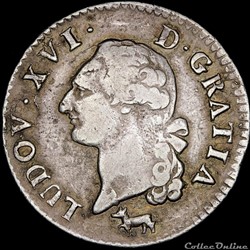 Louis XVI - Sol à l'écu argenté - 1782 R Orléans