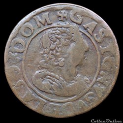 CGKL 744 - Dombes - Gaston d'Orléans (1627-1650) - Double tournois 1639
