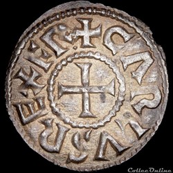 Charles II le Chauve (843-877) - Denier - Melle