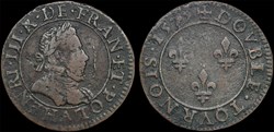 CGKL 84 - Henri III - Double tournois 1579 A Paris