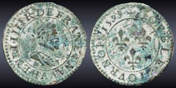 CGKL 222 - Henri IV - Double tournois 1599 A Paris