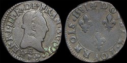 CGKL 128 - Henri III - Double tournois 1581 E Tours