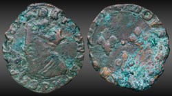 CGKL 146 - Charles X - Double tournois 1595 P Dijon