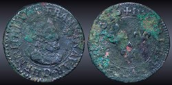 CGKL 204 - Henri IV - Double tournois 1610 D Lyon