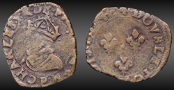 CGKL 146 - Charles X - Double tournois 1594 P Dijon