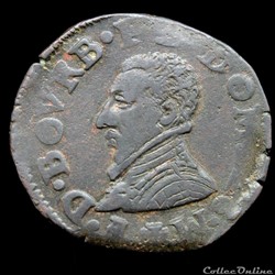 CGKL 720 - Dombes - François II de Bourbon-Montpensier (1582-1592) - Double tournois 1584