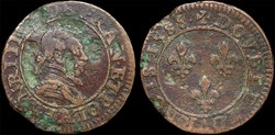CGKL 86 - Henri III - Double tournois 1588 A Paris