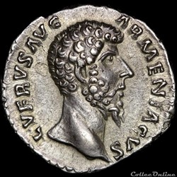 Lucius Verus (161-169) - Denier - TR P IIII IMP II COS II