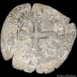 Bourgogne - Eudes IV (1315-1349) - Maille noire double - Auxonne