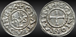 Charles II le Chauve (843-877) - Denier - Saint-Denis