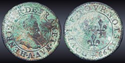 CGKL 222 - Henri IV - Double tournois 1599 A Paris