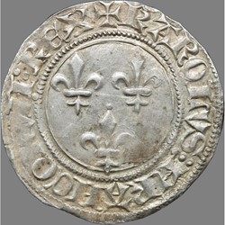 Charles VI - Gros aux lis - Tournai