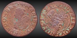 CGKL 728 - Dombes - Marie de Bourbon-Montpensier (1608-1627) - Double tournois 1625