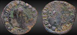 CGKL 74 - Henri III - Double tournois 1588 T Nantes