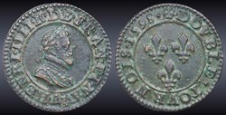 CGKL 222 - Henri IV - Double tournois 1598 A Paris
