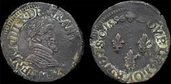 CGKL 238 - Henri IV - Double tournois 1596 M Toulouse