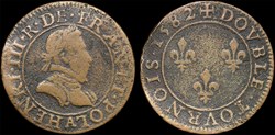 CGKL 84 - Henri III - Double tournois 1582 A Paris
