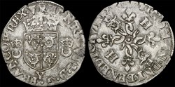 Henri II (1547-1559) - Douzain du dauphiné - 155? Y Romans