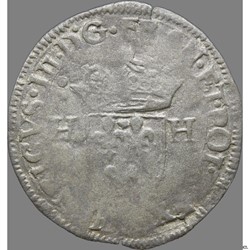 Henri III - Douzain aux deux H - 1578 I Limoges - Inédit