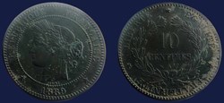 10 centimes Cérès-1889