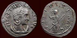 HER ETRVSCILLA AVG / PVDICITIA AVG