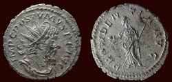 IMP C POSTVMVS P F AVG / PROVIDENTIA AVG