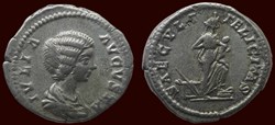 IVLIA AVGVSTA / SAECVLI FELICITAS