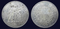 50 francs Hercule 1979