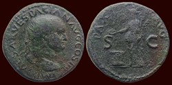 IMP CAES VESPASIAN AVG COS IIII / PAX AVG / S|C