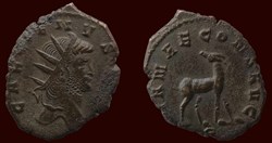 GALLIENVS AVG / DIANAE CONS AVG