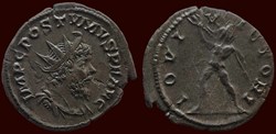 IMP C POSTVMVS P F AVG / IOVI VICTORI