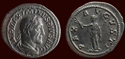 IMP MAXIMINVS PIVS AVG / PAX AVGVSTI